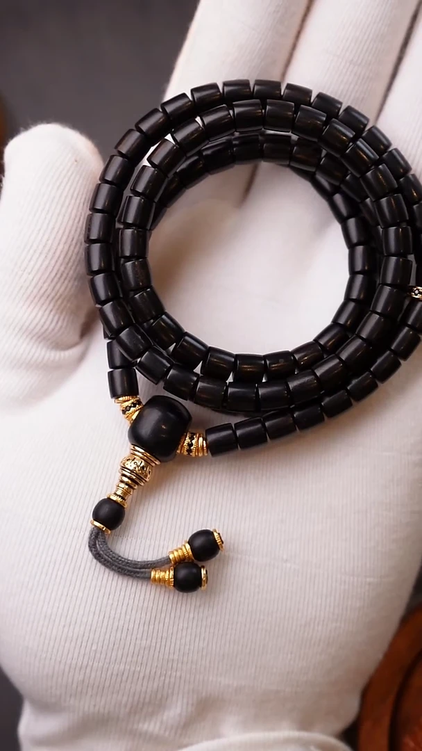 乌木类手串/手链乌木108x6mm