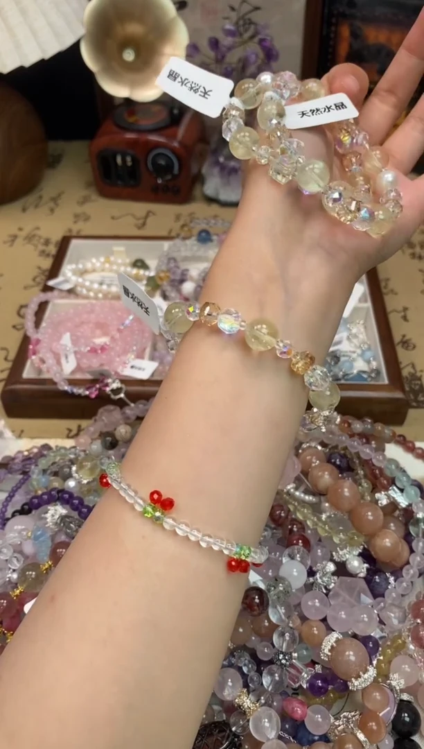 水晶手链未镶嵌146手串