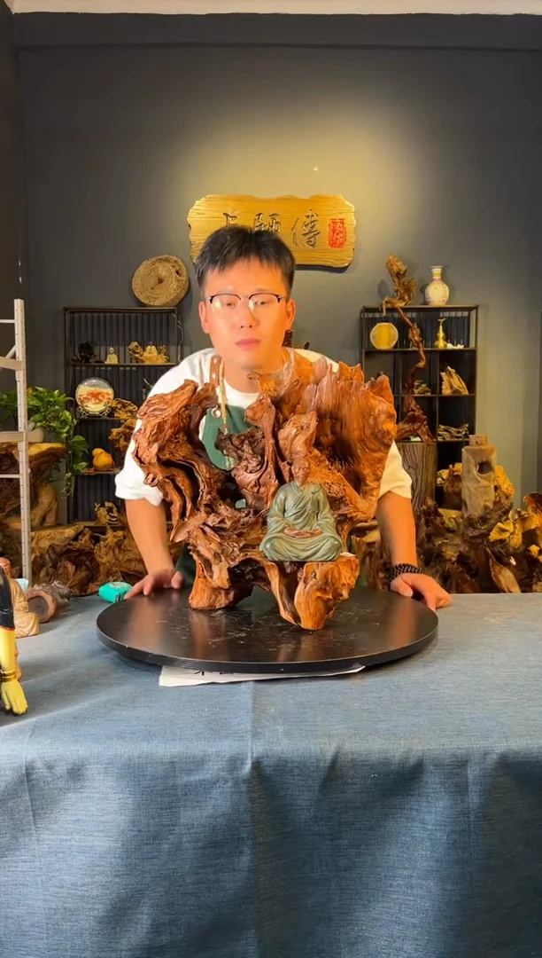 木卢师傅根艺作品（不包含人物摆件）