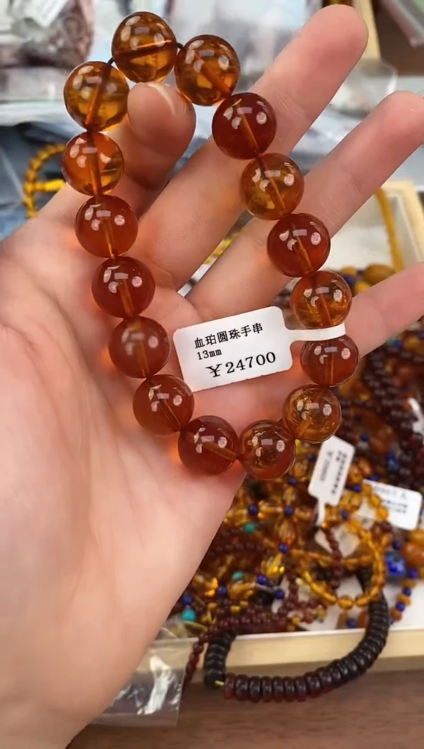 裸石琥珀未镶嵌天然琥珀蜜蜡