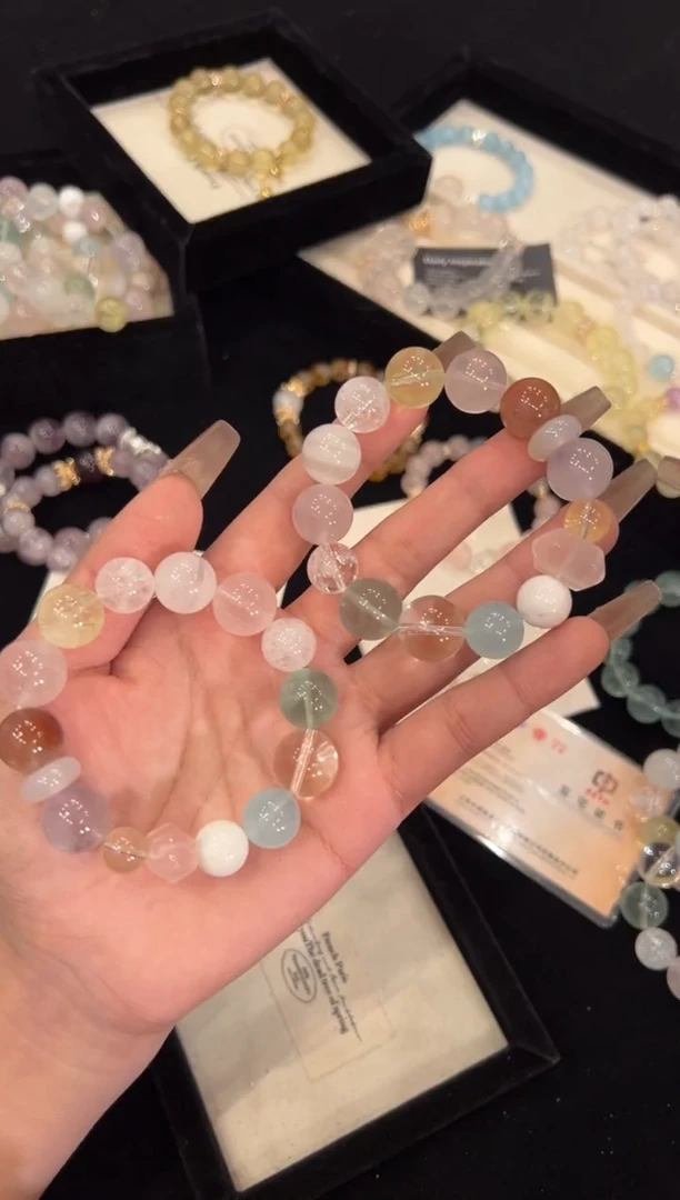 【闪购商品】水晶手链合金多宝手链x1410