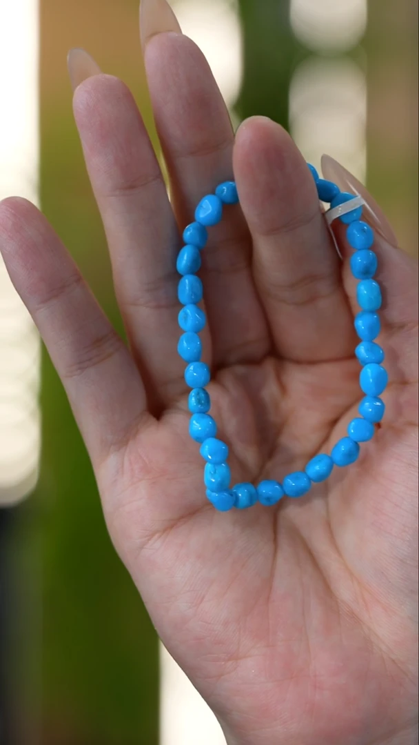 未镶嵌绿松石手串秒拍号30