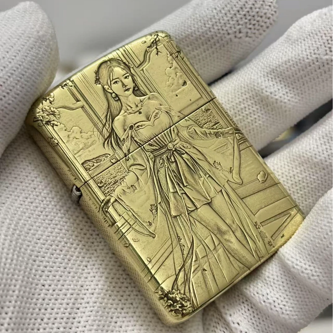 ZORRO佐罗打火机黄铜盔甲海上得美人一代