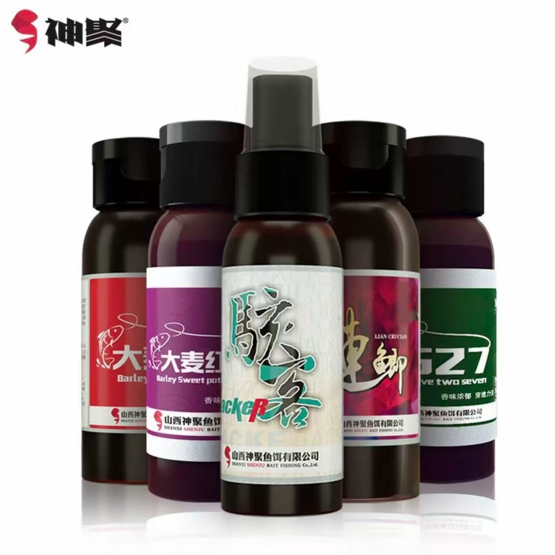 山西神聚经典系列添加剂30ml大麦红薯膏鲫鱼鲤鱼野钓黑坑诱鱼剂