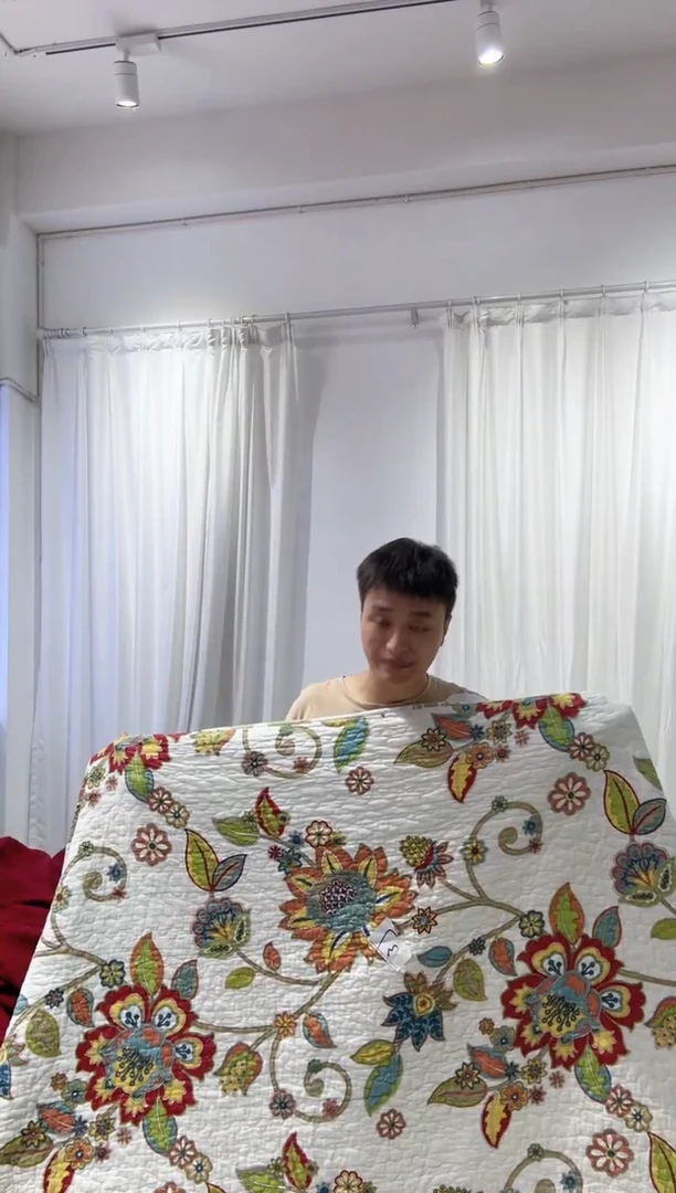 棉200*230纯棉床盖161号微瑕