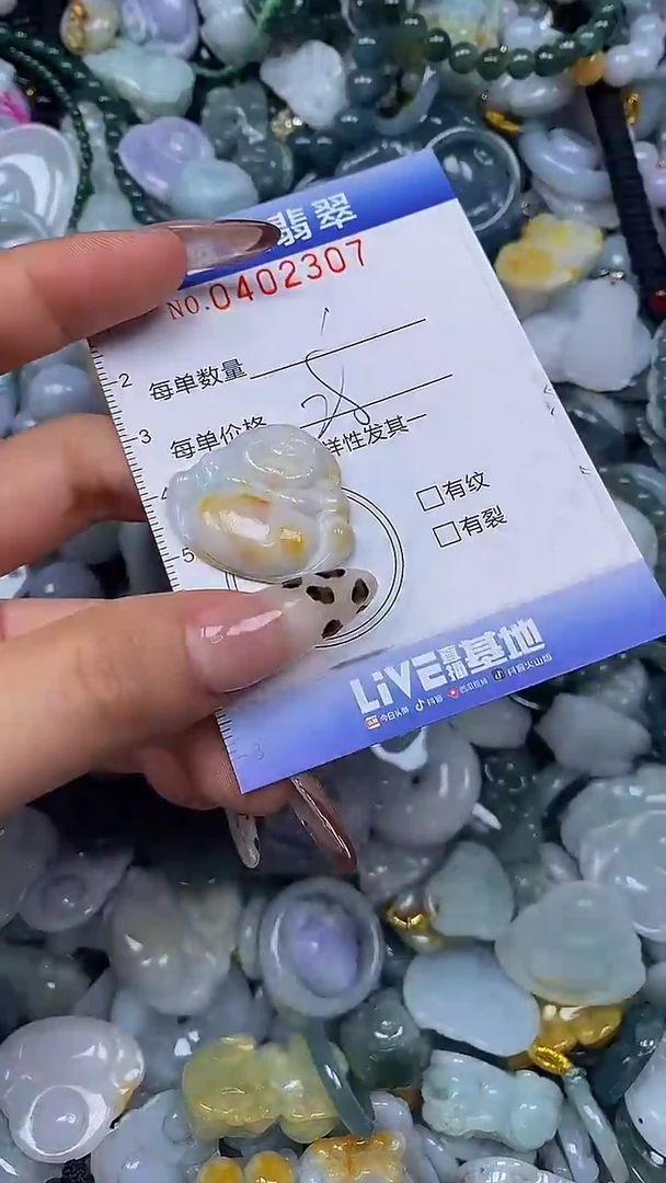 颈饰未镶嵌翡翠闪购0402307