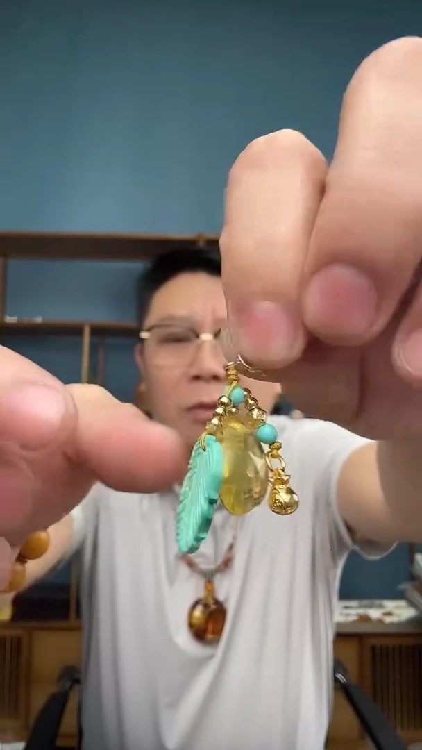 裸石琥珀未镶嵌微瑕介意勿拍26