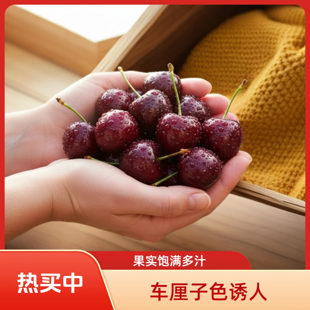 【天山童姥】2JD-3JD五斤原箱智利海运桑提娜车厘子包邮内附果径卡