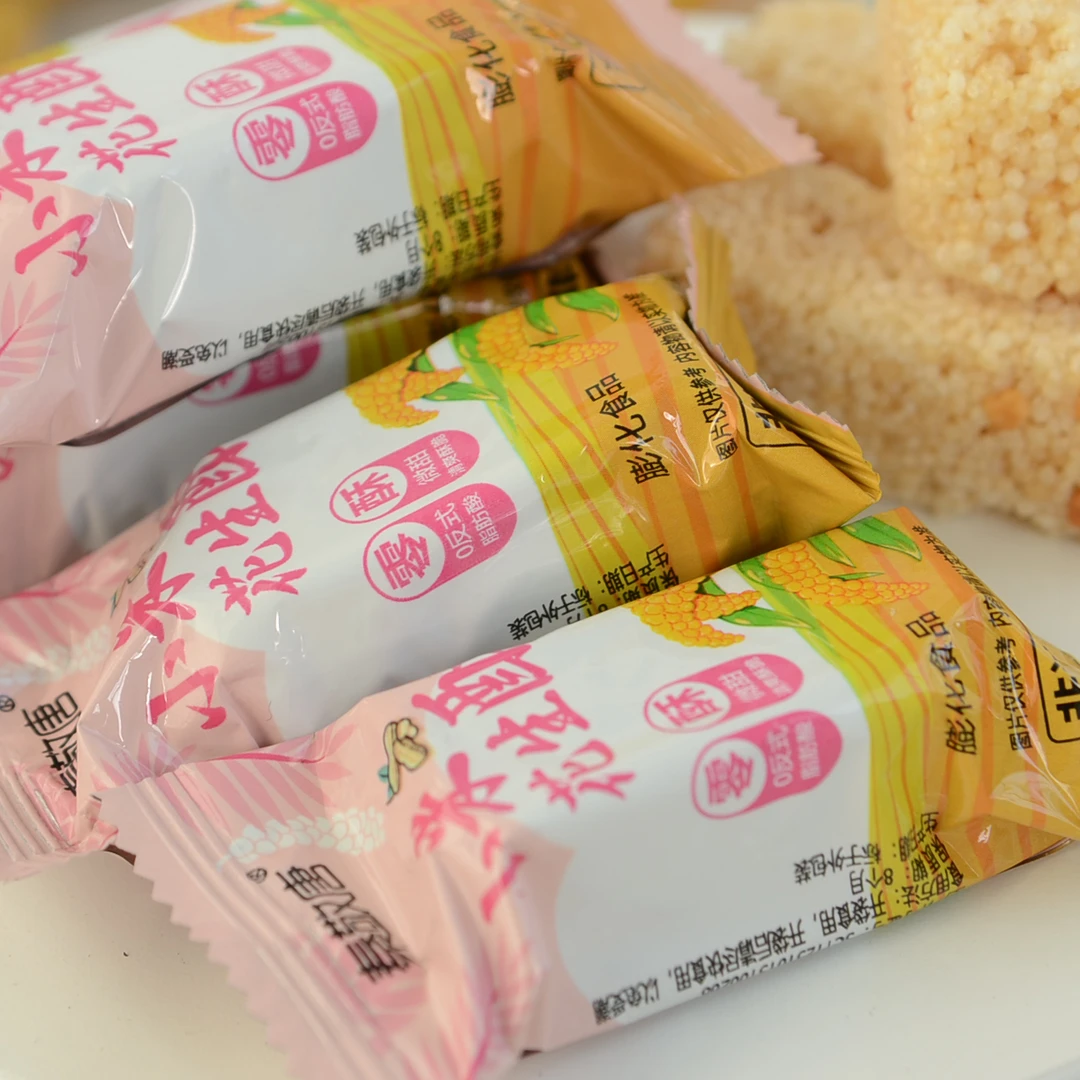 秦敬唐 1【花生小米酥】非油炸小米酥米花糖解馋追剧零食小吃