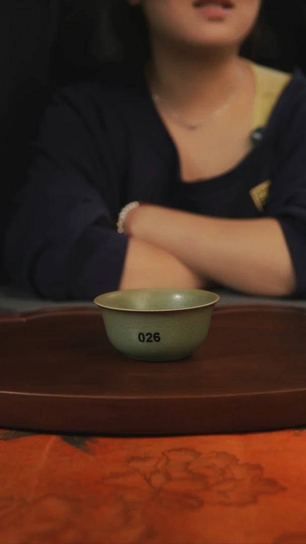 杯子柴烧026 汝州原产地原矿仿古老釉