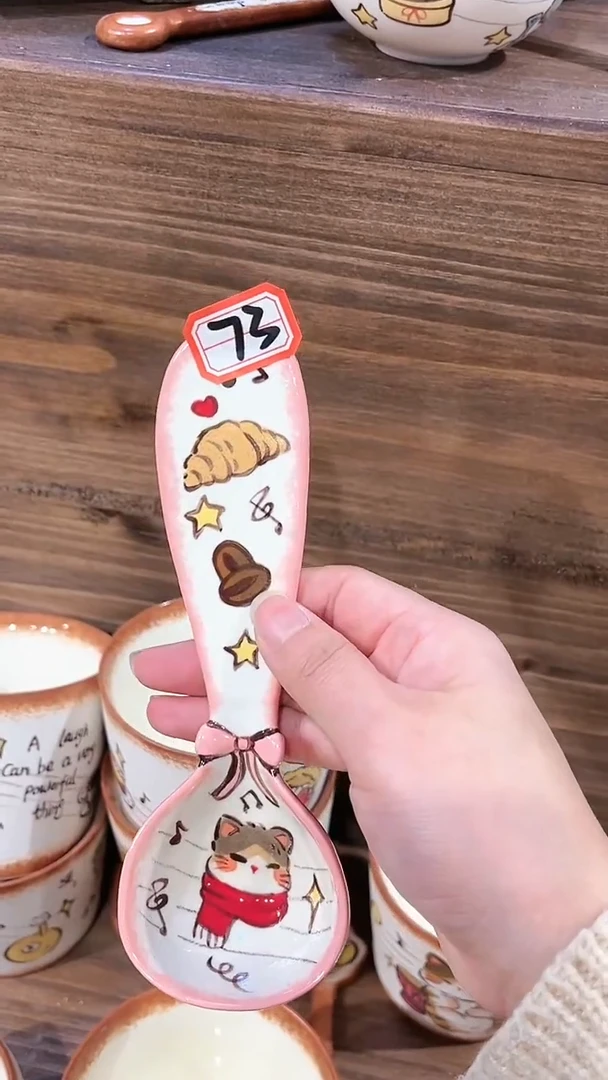 摆件瓷小*073一兜老师新店开业