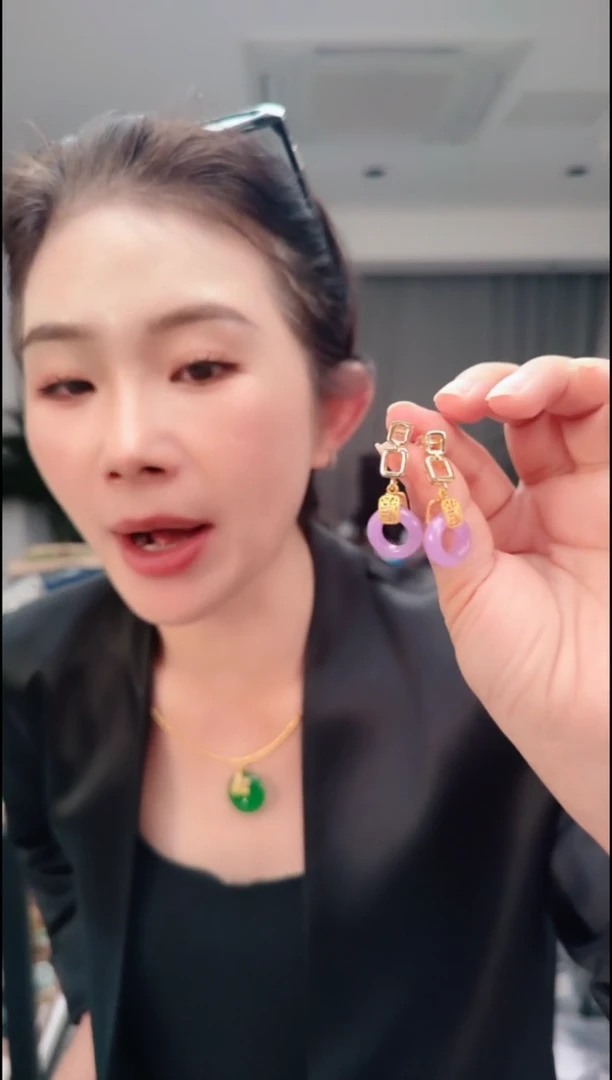 无合金2678长耳坠