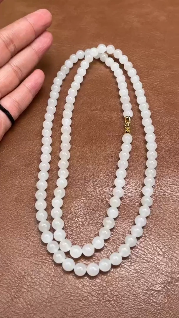 和田玉未镶嵌颈饰8.12GZ多样性拍一发一7