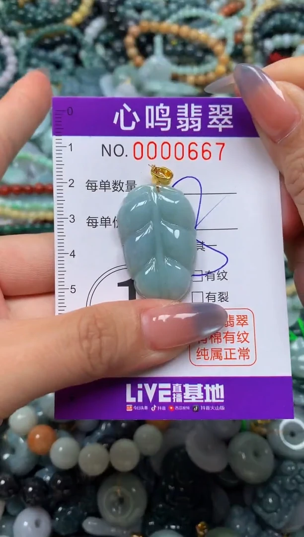 颈饰未镶嵌翡翠闪购00667