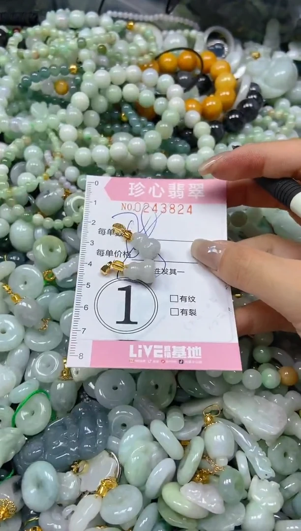 翡翠未镶嵌颈饰闪购0243824多样性发其一