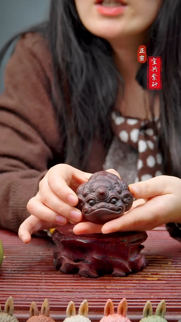 紫砂茶宠宜兴紫砂茶宠摆件