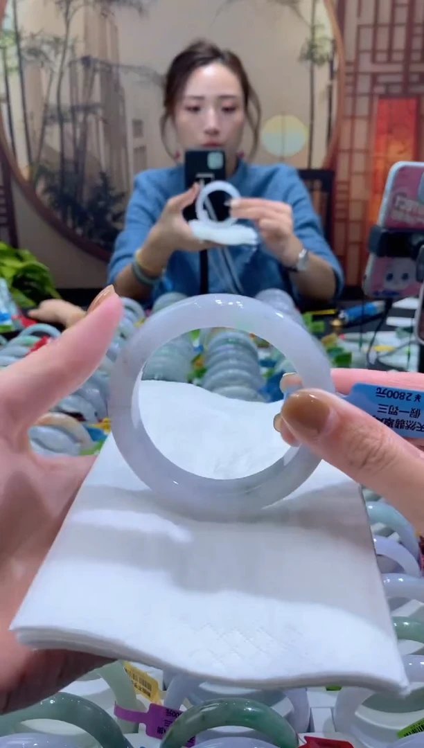 未镶嵌手镯翡翠一**花000073173