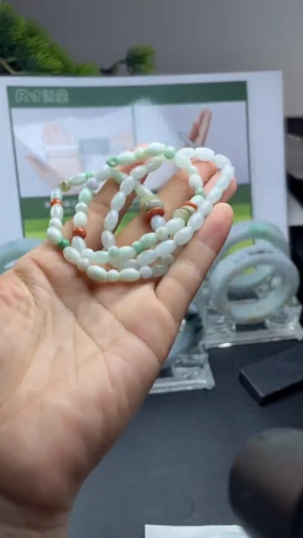 未镶嵌手链翡翠路路通手串/多样性发一件