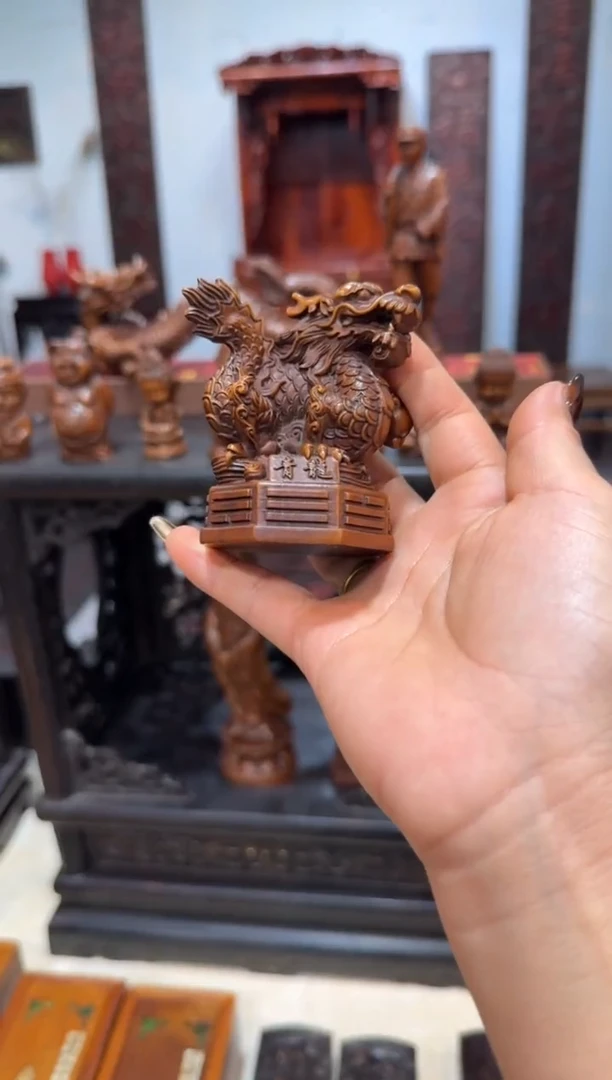木黄杨 青龙摆件