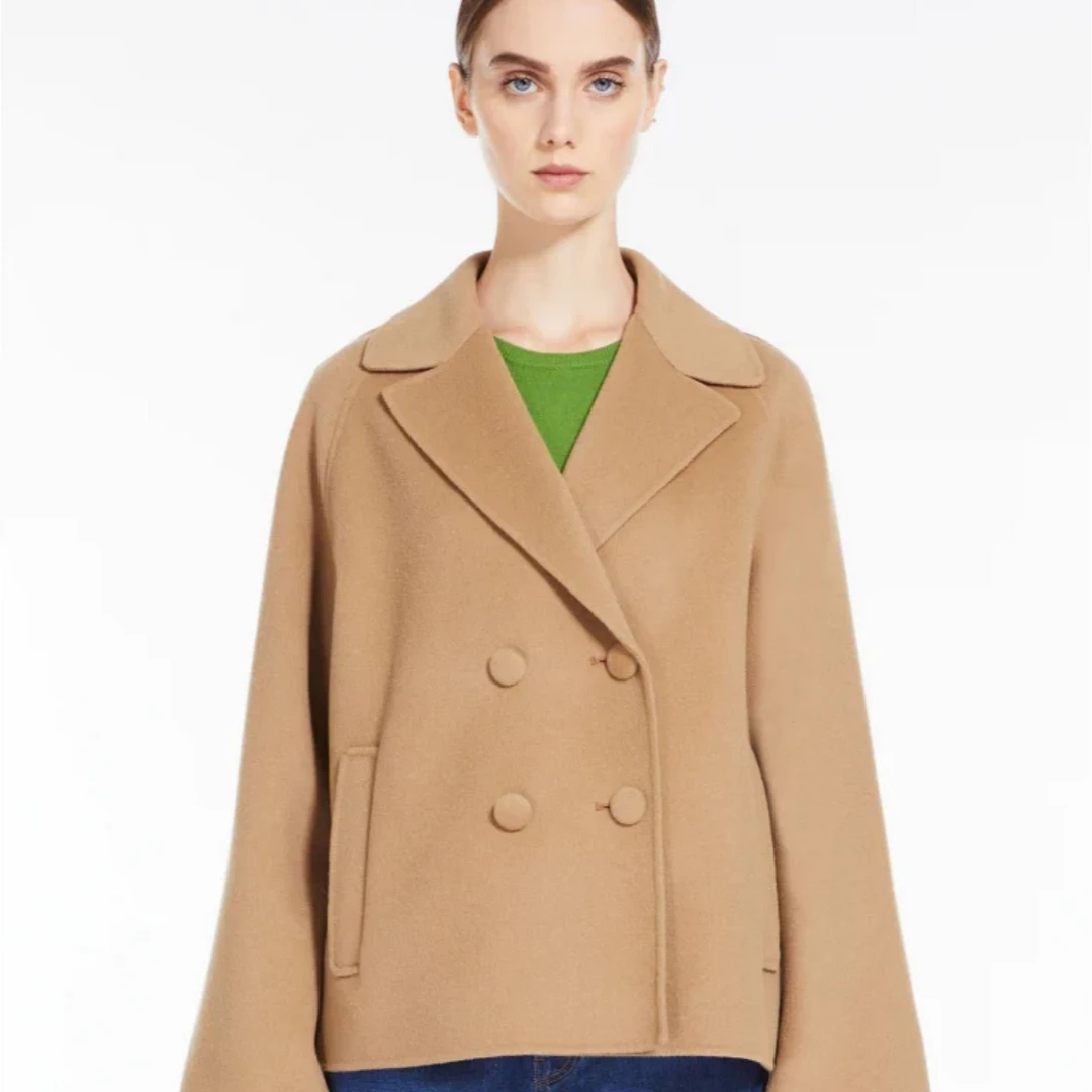 未使用 MaxMara 【念念活动】羊毛短款外套大衣
