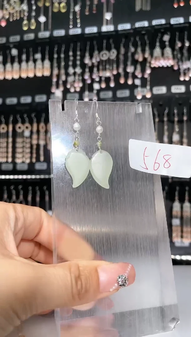 【闪购商品】紫晶耳饰银S925镶嵌喜欢拍