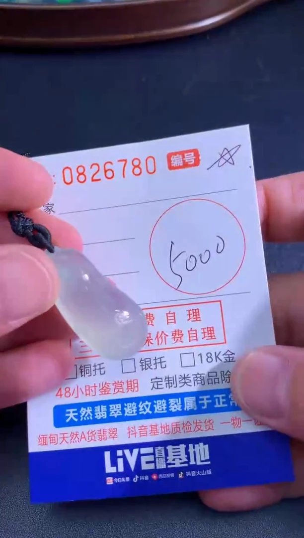 颈饰未镶嵌翡翠天然A货翡翠