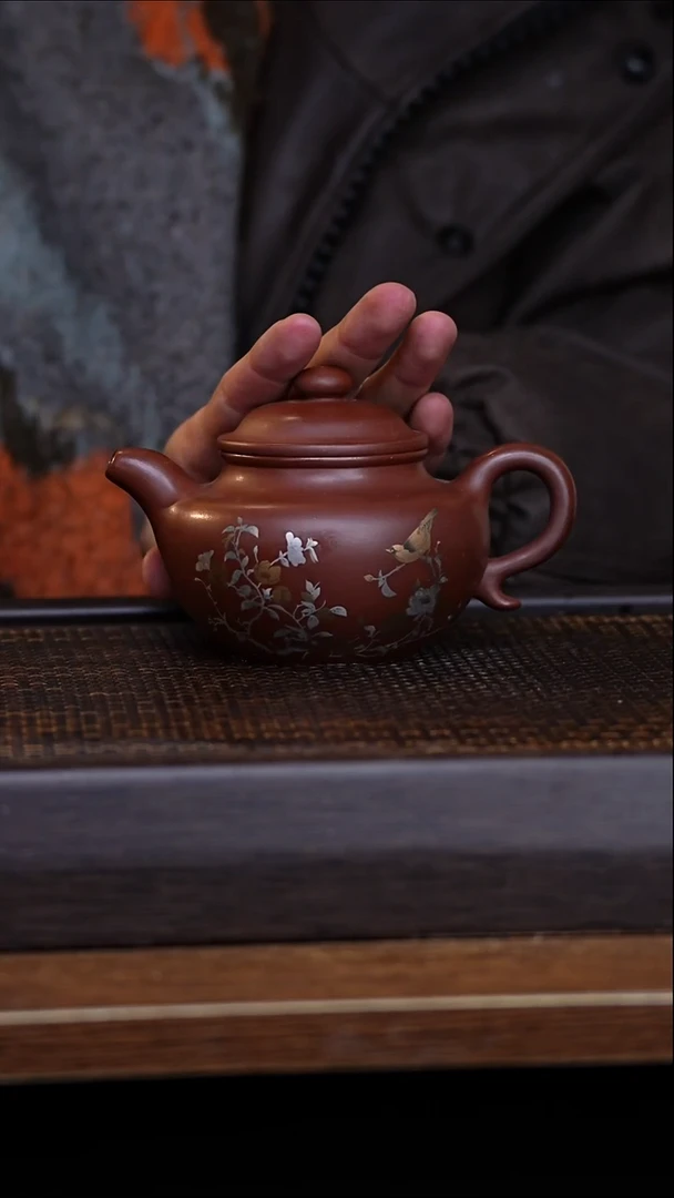 茶壶紫砂宜兴手工原紫砂壶001