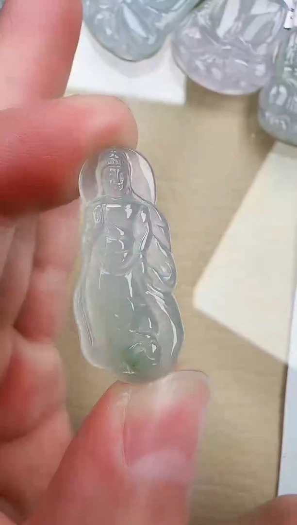 翡翠未镶嵌颈饰缅甸翡翠a货