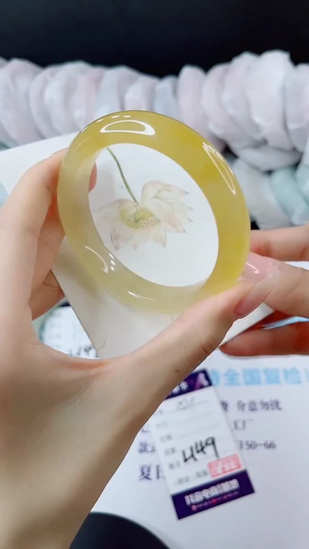 未镶嵌手镯石英质玉多样性发货L149
