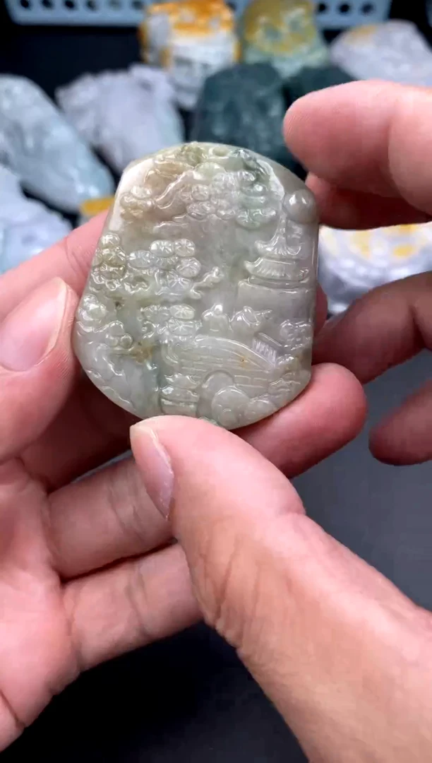 吊坠(不含链)未镶嵌翡翠1
