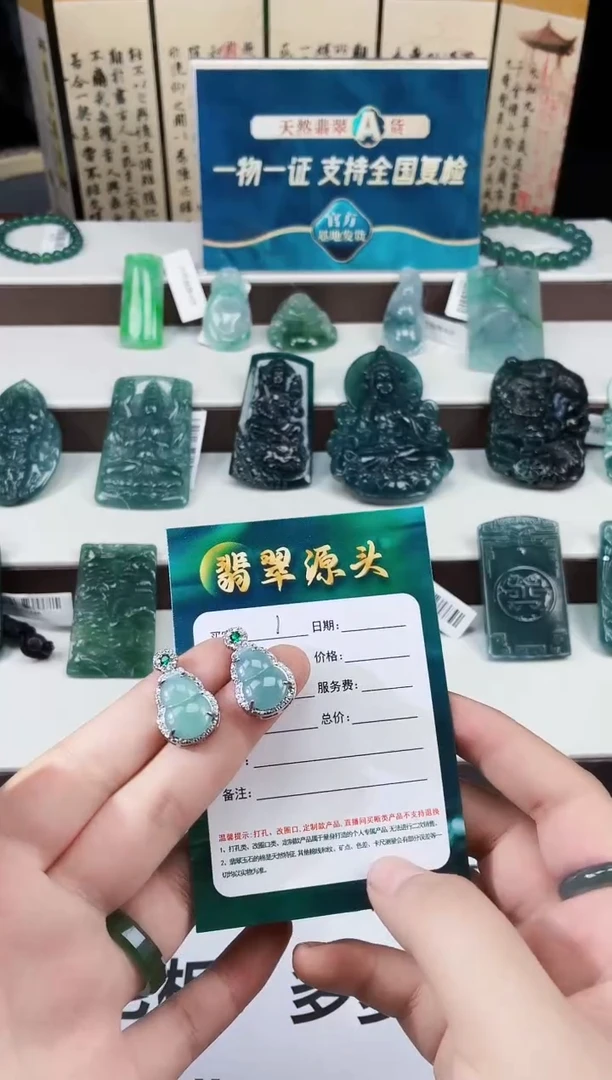 翡翠未镶嵌颈饰DLZ25072701多样性发其一