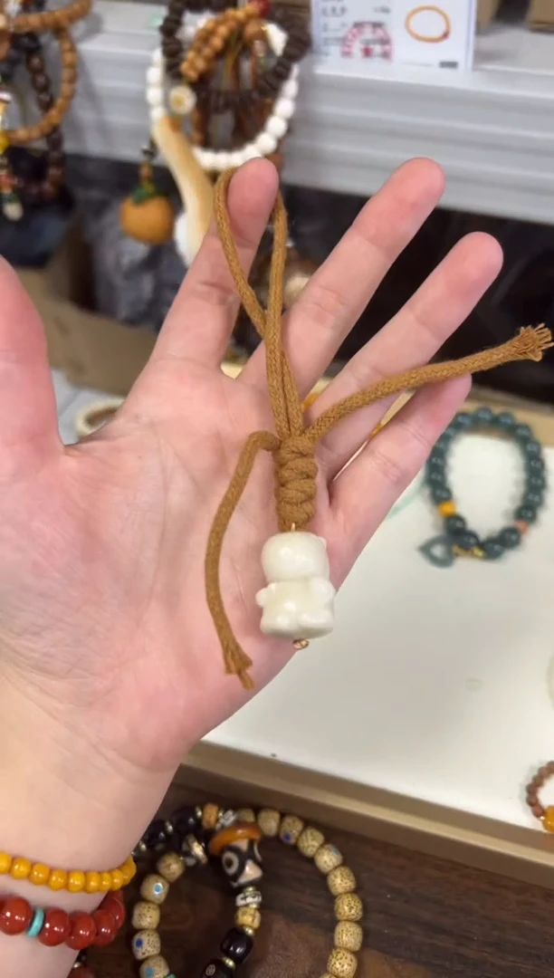 菩提根/象牙果吊坠卡皮巴拉象牙果挂件[2491]