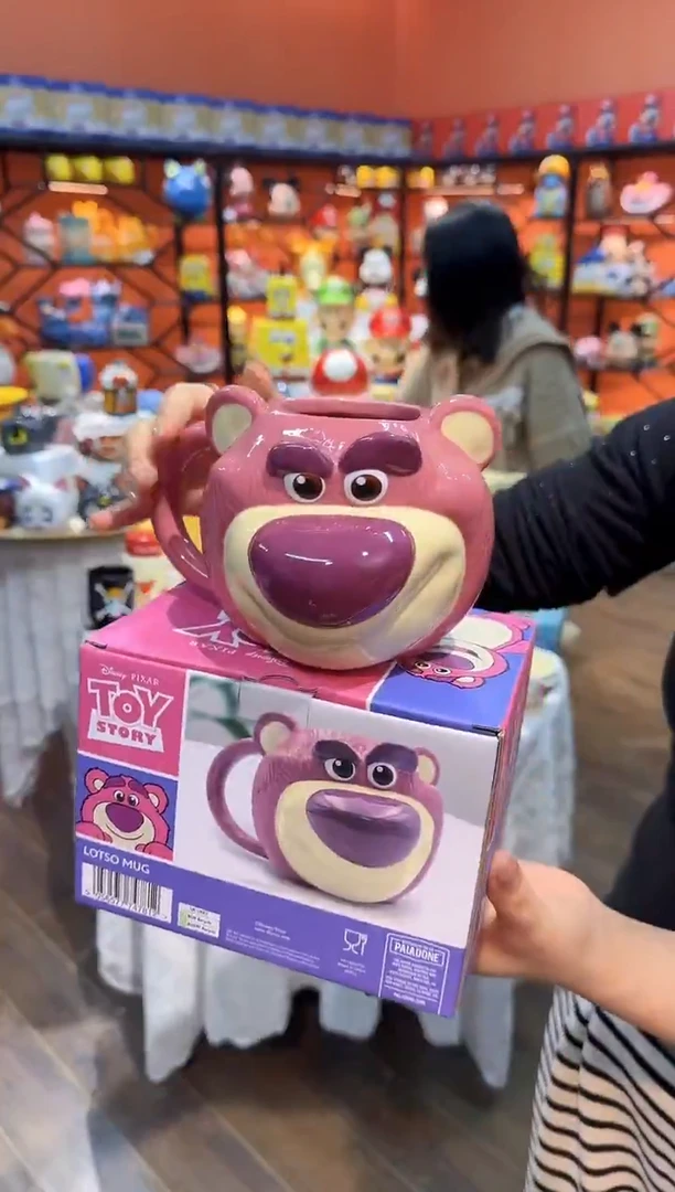 瓷片@@草莓熊陶瓷杯（礼盒）