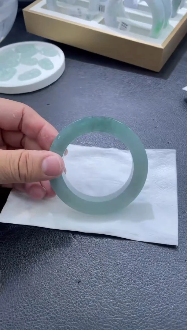 未镶嵌手镯定制翡翠半****殤ddj