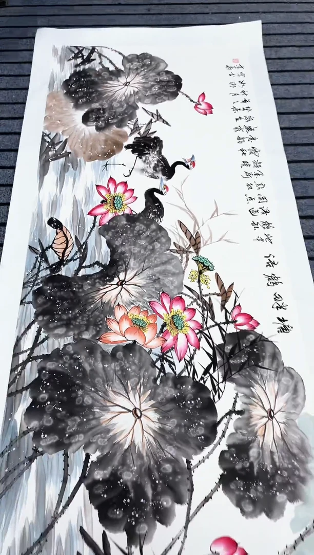 精品国画花鸟作品