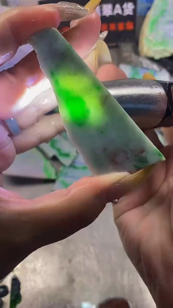 未镶嵌挂件翡翠天然缅甸翡翠A货721