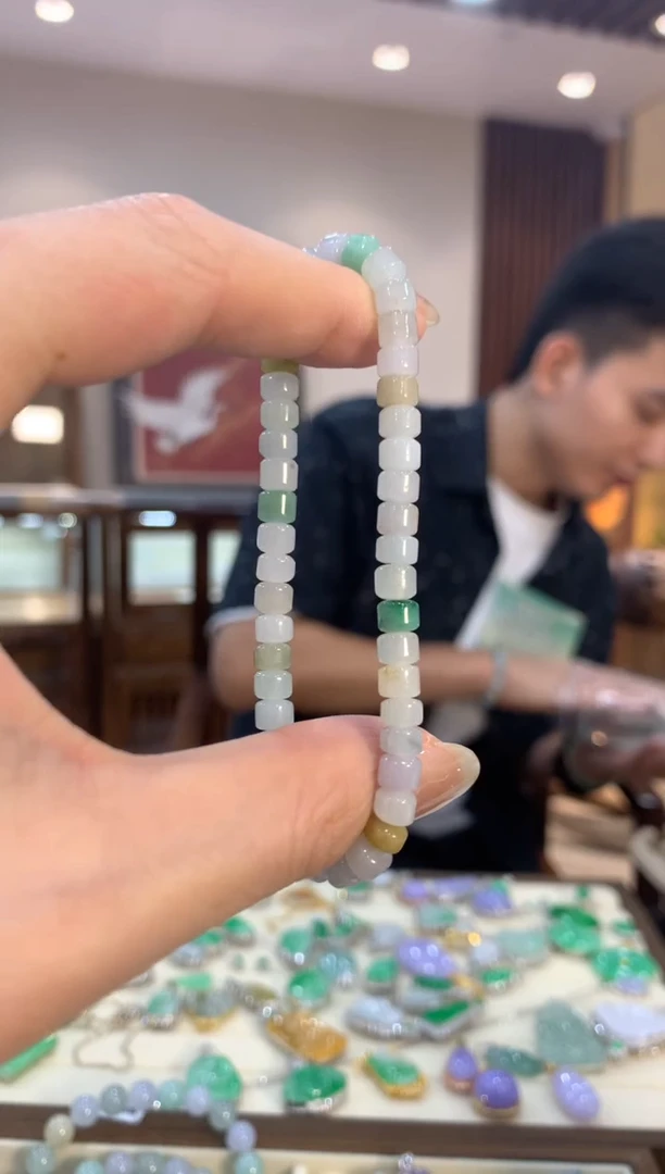 未镶嵌手串翡翠手串