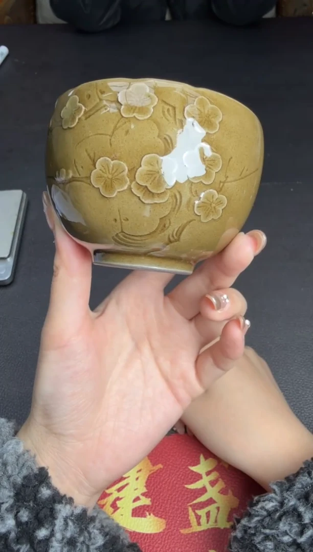 茶盏李光熙寒梅盏12