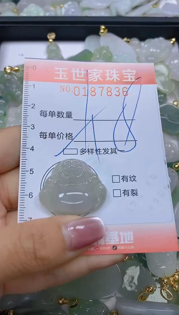 【闪购商品】翡翠颈饰未镶嵌闪购0187836多样性发其一