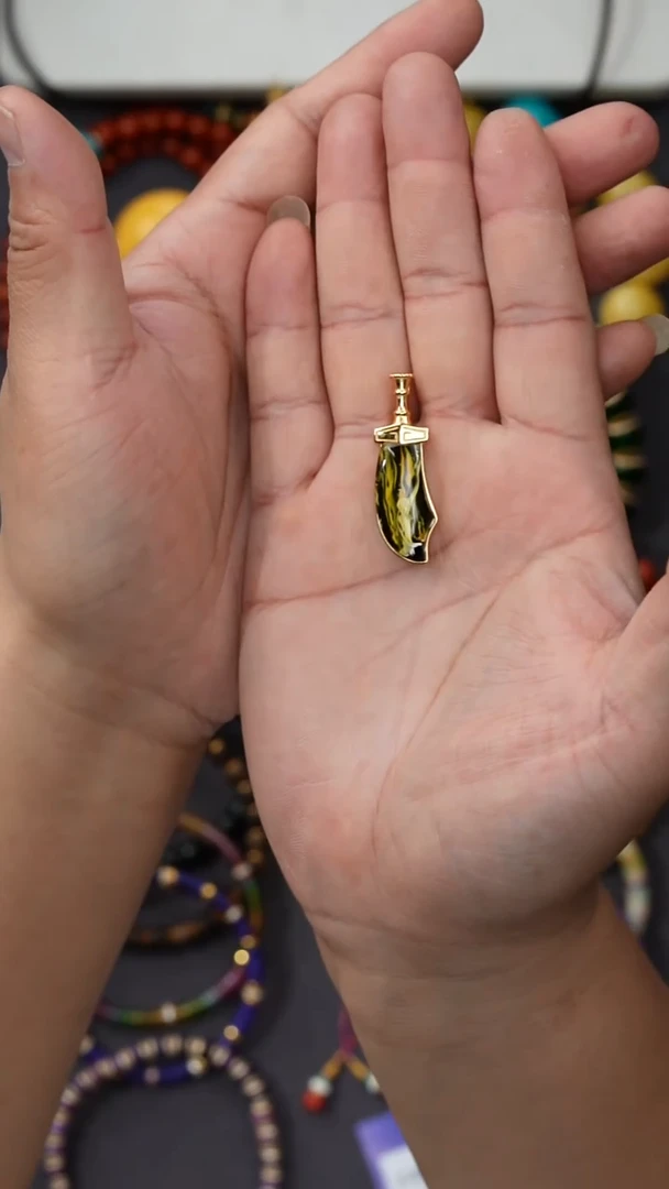 银S925镶嵌蜜蜡裸石花****?蜜蜡配饰