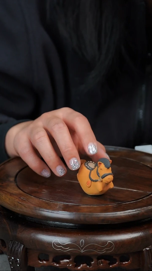 壶黄倩建水紫陶完品105