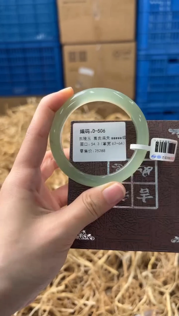 未镶嵌手镯石英质玉D-506