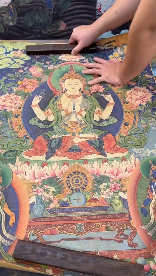 卷轴画大朱画院老刘专属AA106