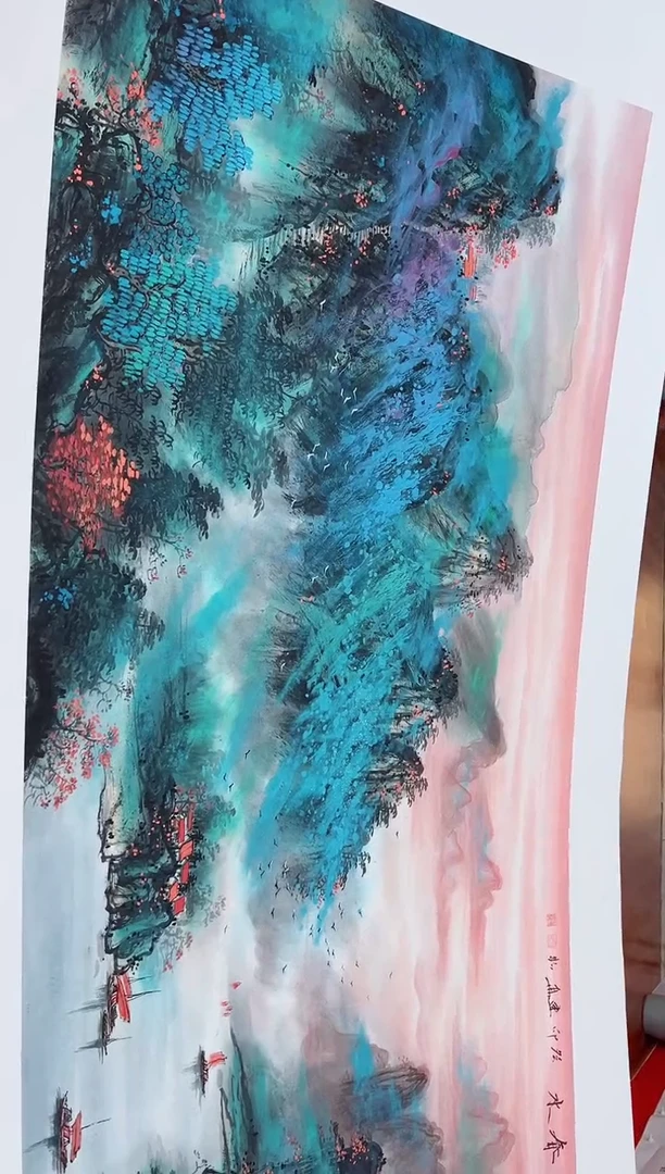国画明****一画都老张-书法绘画作品-甄选国画书法绘画