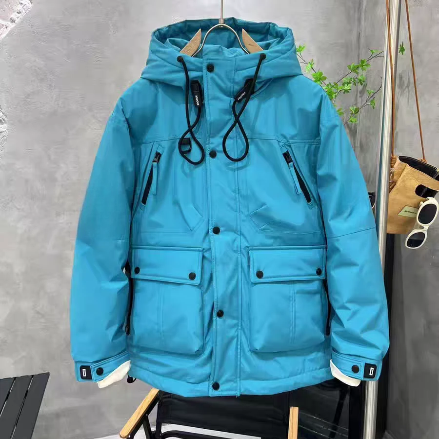 370冬季连帽加厚外套