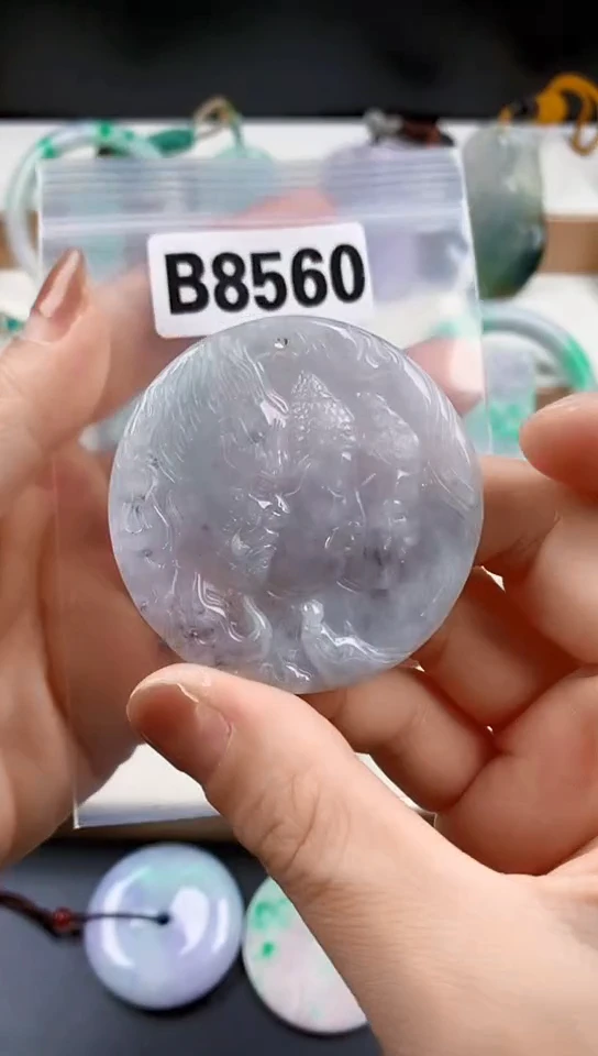 颈饰未镶嵌翡翠天然翡翠吊坠挂件