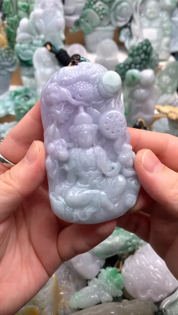 吊坠(不含链)未镶嵌翡翠1