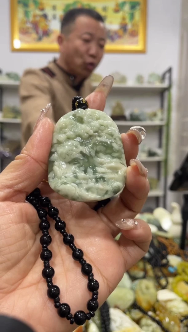 【闪购商品】岫玉吊坠未镶嵌