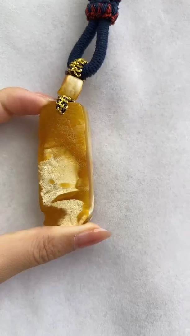 未镶嵌琥珀裸石10626039-手把件