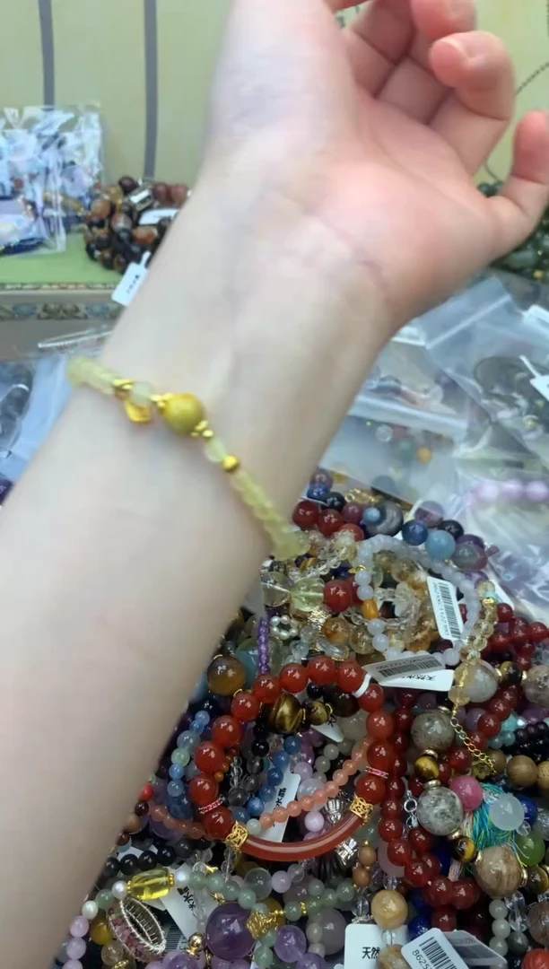 未镶嵌手链水晶534